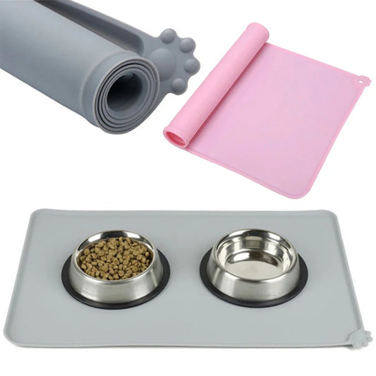 Silicone Pet Feeding Mat – Non-Slip, Waterproof & Easy to Clean