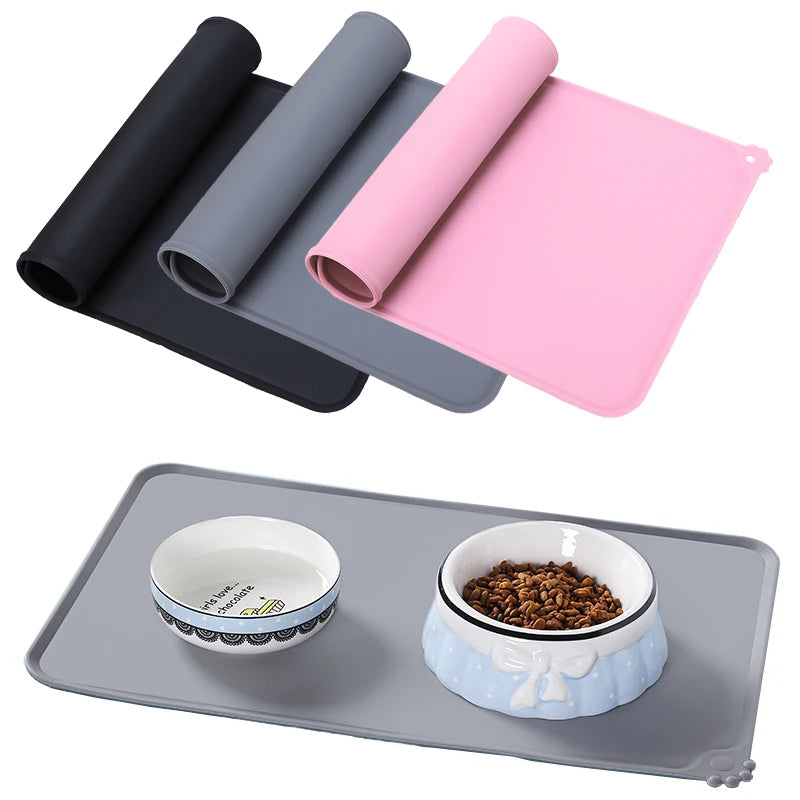 Silicone Pet Feeding Mat – Non-Slip, Waterproof & Easy to Clean