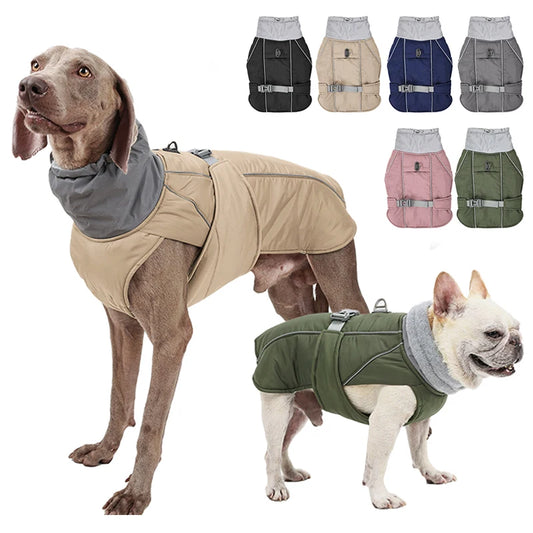 Luxury Winter Dog Jacket – Warm & Stylish Coat for Small, Medium & Large Dogs