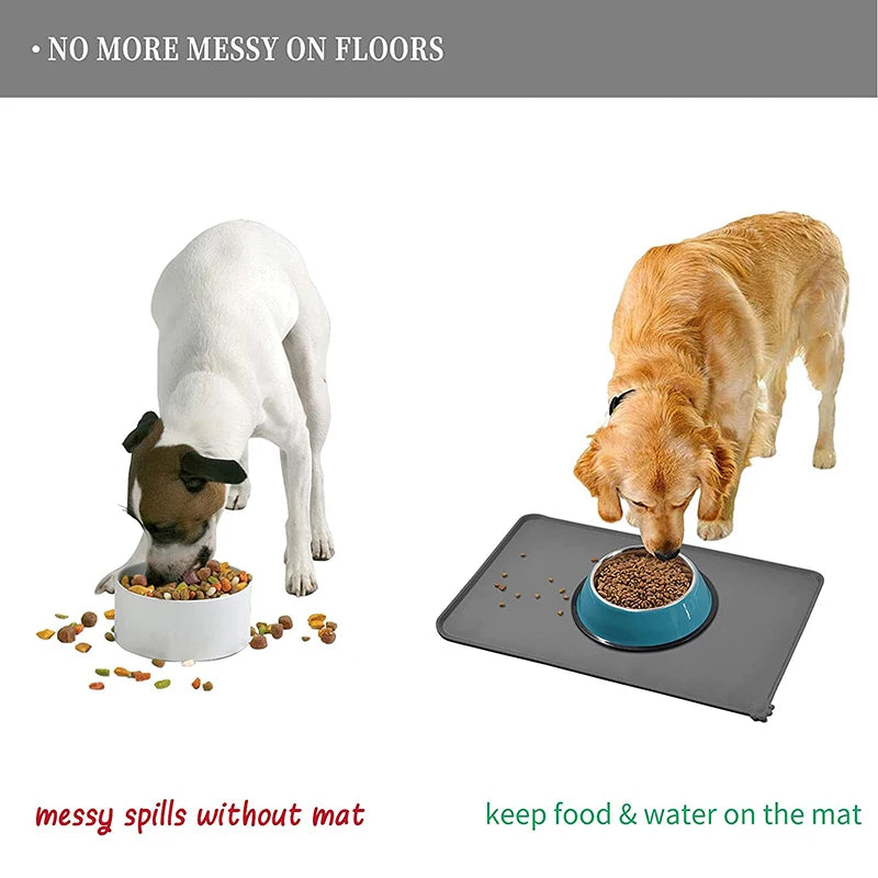 Silicone Pet Feeding Mat – Non-Slip, Waterproof & Easy to Clean